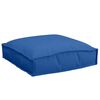 vidaXL Coussin 4 pcs Bleu royal 40 x 40 x 8 cm Tissu Oxford