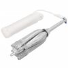 vidaXL Ancre pliable avec corde argent&eacute; 10 kg fonte galvanis&eacute;e &agrave; chaud