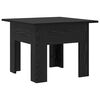 vidaXL Table basse Chêne noir 55 x 55 x 42 cm Bois d'ingénierie