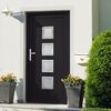 vidaXL Porte d'entr&eacute;e anthracite 98x208 cm PVC