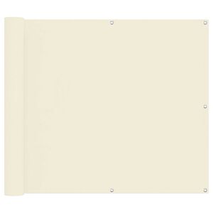 vidaXL &Eacute;cran de balcon 90 x 200 cm Oxford alu enduit de PU