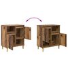 vidaXL Buffets 2 pcs Bois Ancien 60 x 35 x 70 cm Bois d'ing&eacute;nierie