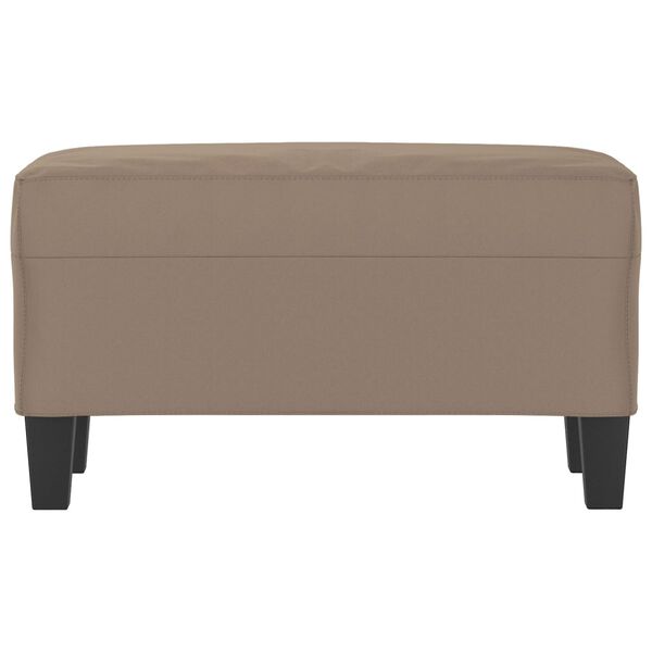 vidaXL Banc Taupe 70x35x41 cm Tissu microfibre
