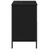 vidaXL Meuble vasque de salle de bain noir 60x34,5x60 cm