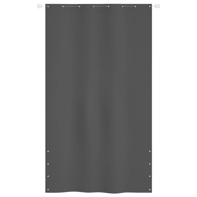 vidaXL Écran de balcon Anthracite 140x240 cm Tissu Oxford