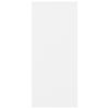 vidaXL Buffet Blanc 102x33x75 cm Bois d'ingénierie