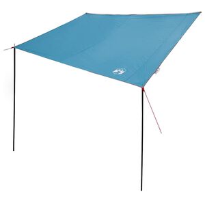vidaXL Tarp r&eacute;sistant &agrave; l'eau personne 240 x 350 cm Bleu taffetas