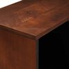 vidaXL Buffet Marron 80 x 33,5 x 75 cm Rotin et bois de mango massif
