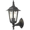 KONSTSMIDE Applique murale Firenze en haut Noir mat