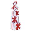 vidaXL Bo&icirc;te cadeau d&eacute;coration de No&euml;l 5 pc 125 LED Blanc froid
