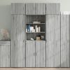 vidaXL Armoire de rangement sonoma gris 70x42,5x225 cm