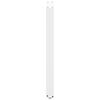 vidaXL Pieds de table de bar en U, 2 pi&egrave;ces, blanc, 40 x (90-91) cm, acier