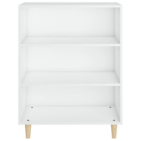 vidaXL Buffet Blanc 69,5x32,5x90 cm Bois d'ing&eacute;nierie