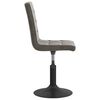 vidaXL Tabouret de bar Gris fonc&eacute; Velours