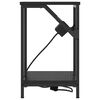 vidaXL Cabinet de chevet 2 pcs Ch&ecirc;ne noir 38 x 30 x 48 cm