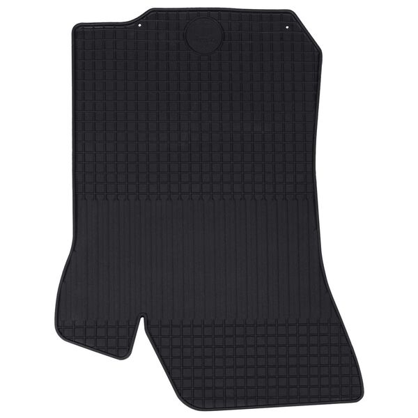 vidaXL Tapis de voiture 4 pcs Noir &Scaron;KODA OCTAVIA I 97-04 Caoutchouc