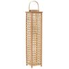 vidaXL Bougeoir suspendu Bambou Naturel
