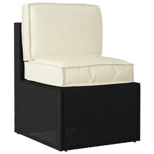 vidaXL Set de coussins de palette 2 pcs Cr&egrave;me Tissu Oxford