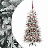 vidaXL Sapin de No&euml;l Artificiel &agrave; Branches Articul&eacute;es 120 cm 150 LED