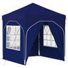 vidaXL Tente de f&ecirc;te pop-up 192 x 192 x 245 cm Bleu