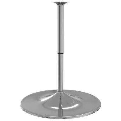 vidaXL Base de table de bar 45x90 cm acier chromé