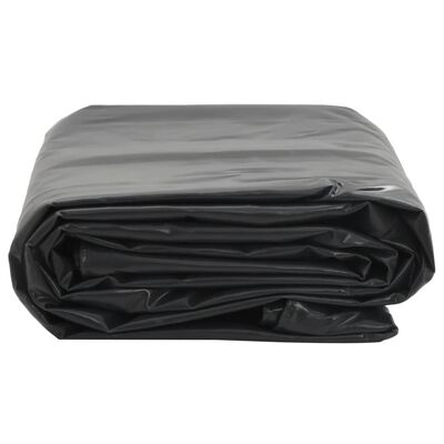 vidaXL Bâche noir 5x7 m 650 g/m²