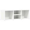 vidaXL Banc &agrave; chaussures Blanc 102x35x35 cm Agglom&eacute;r&eacute;