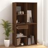 vidaXL Armoire cosmétique Chêne marron 80x40x75 cm Bois d'ingénierie