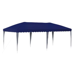 vidaXL Tente de f&ecirc;te pop-up 575 x 290 x 245 cm Bleu