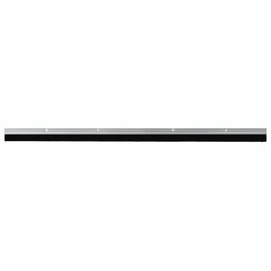 vidaXL Brosses d'&eacute;tanch&eacute;it&eacute; pour porte &agrave; visser 2 pc Argent&eacute; 100 cm