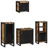 vidaXL Ensemble de mobilier de salle de bain 4 pcs Bois Recycl&eacute; Solide