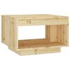 vidaXL Table basse 50x50x33,5 cm bois de sapin massif