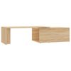 vidaXL Table basse Chêne sonoma 150x50x35 cm Bois d’ingénierie