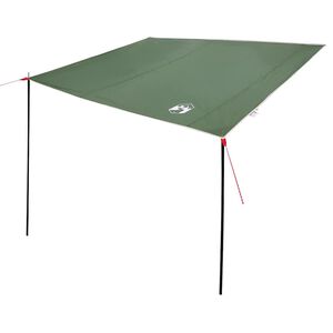 vidaXL Tarp r&eacute;sistant &agrave; l'eau personne 240 x 460 cm Vert taffetas