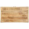 vidaXL Table basse Marron 90 x 50 x 40 cm Bois de mangue massif