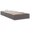 vidaXL Cadre de lit ottoman sans matelas gris 80x200 cm similicuir
