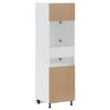 vidaXL Armoire de cuisine Lucca blanc bois d'ing&eacute;nierie