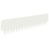 vidaXL Bordure de Pelouse 30 pcs m&eacute;tal