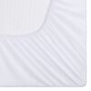 vidaXL Draps-housses imperm&eacute;ables 2 pcs Coton 180x200 cm Blanc
