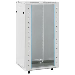 vidaXL Coffret de r&eacute;seau &agrave; pieds pivotants 22U 19" IP20 60x60x120 cm