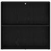 vidaXL &Eacute;tag&egrave;re Ch&ecirc;ne noir 60 x 30 x 76.5 cm Bois d'ing&eacute;nierie