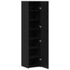 vidaXL Haut Armoire 2 pcs Ch&ecirc;ne noir 40 x 42,5 x 185 cm