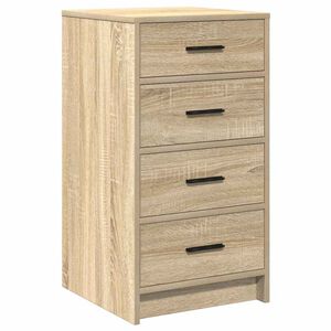 vidaXL Buffet Ch&ecirc;ne sonoma 40 x 41 x 75 cm Bois d'ing&eacute;nierie