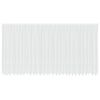 vidaXL Rideau en Dentelle Blanc 240x750cm Polyester