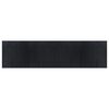 vidaXL Tapis rectangulaire noir 100x400 cm bambou