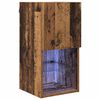 vidaXL Meuble TV mural 30,5 x 30 x 60 cm Bois ancien Bois d'ing&eacute;nierie