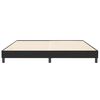 VidaXL Cadre de lit sans matelas noir 200x210 cm velours