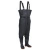vidaXL Cuissardes avec bottes et ceinture noir taille 42