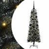 vidaXL Sapin de No&euml;l artificiel Vert 120 cm PVC, plastique et acier