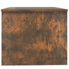 vidaXL Table basse chêne fumé 80x50x42,5 cm bois d'ingénierie